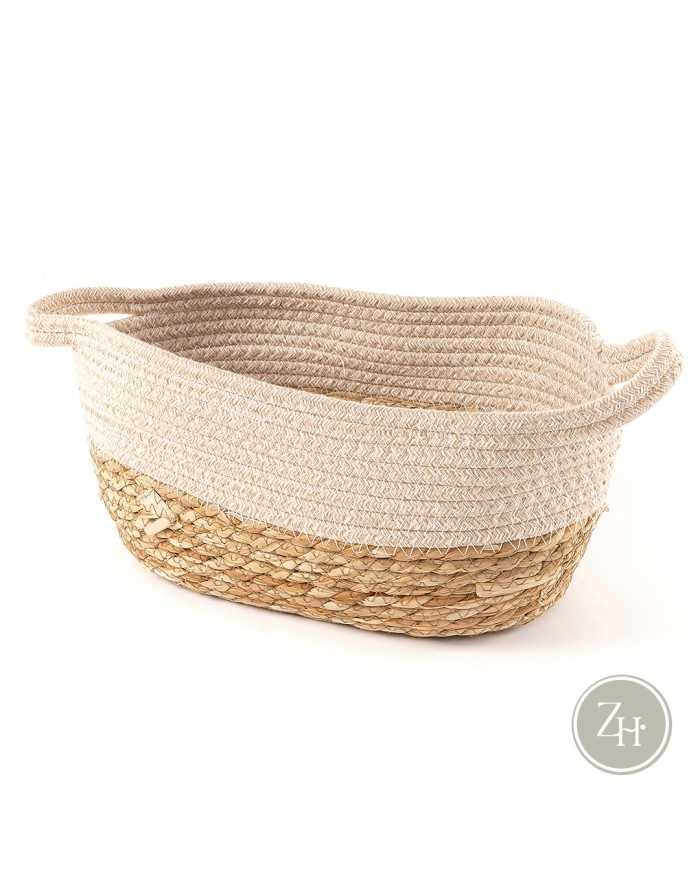 Cesta de fibra natural Line