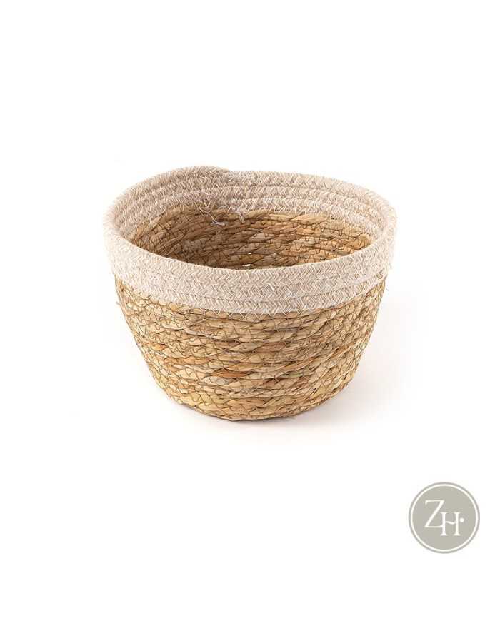 Cesta de fibra natural Faby