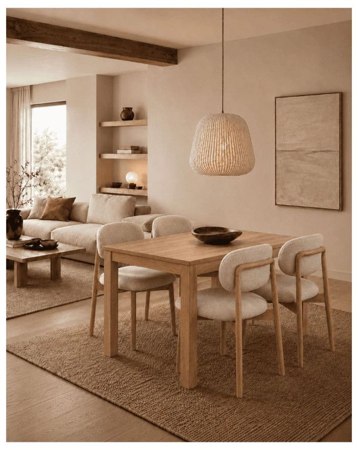 Mesa extensible roble 140 KALA