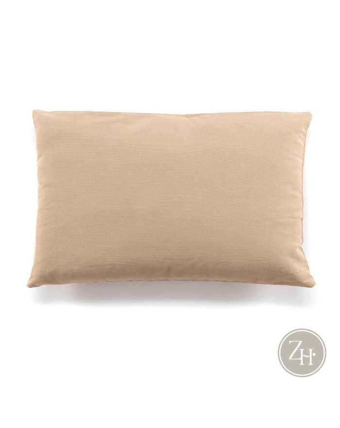 Cojín beige 50x30 VELVET